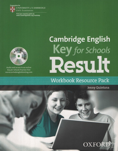 Cambridge English Key For Schools Result - Workbook Pack No