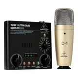 Behringer Voice Studio Kit Placa De Sonido Microfono