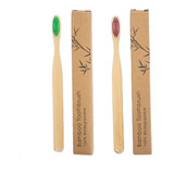 Cepillo De Dientes De Bambu Medio Adulto 1 Uni Biodegradable