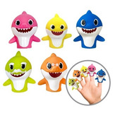 Nickelodeon Baby Shark 5 Finger Puppets Marionetas Bath Toys