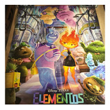 Afiche-póster De Película De Cine Original Elementos