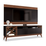 Rack Merlot Para Tv 58  Pulgadas - Negro