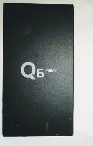 Caja LG Q6 Prime 32gb