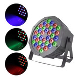 Canhão Laser Jogo De Luz 36 Leds Colorido Strobo Iluminação