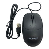 Mouse Optico Usb Escritorio Oficina Home Importador Skyway