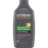 Lotrimin Daily Sweat And Odor Control Medicated Talco Pies