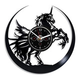 Reloj De Pared De Unicornio Con Diseño De Caballo