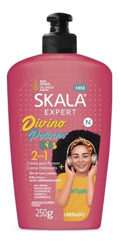 Creme Pentear Divino Potinho Com Protetor Término Skala 250g