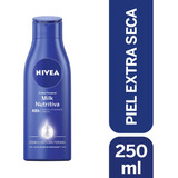 Crema Corporal Nivea Milk Nutritiva Piel Extra Seca 250ml