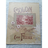 Partitura Colon - Gvals Lento Para Piano - Cesar Freire