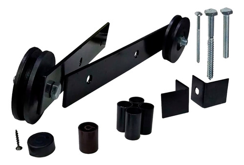 Kit Granero Para Puerta Corrediza 2mts 1 Puerta Mundo Cima C