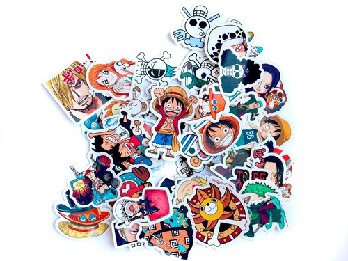 Set De 50 Stickers De One Piece - Anime / Manga