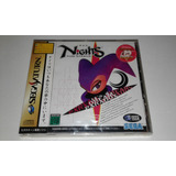 Nights Into Dreams Lacrado Original Completo Sega Saturn