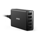 Multi Cargador Usb Anker 40w 5 Puertos Usb Powerport Protege