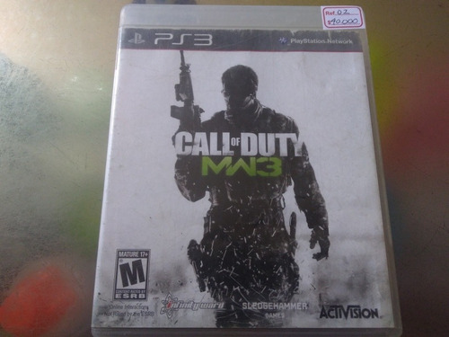 Juego De Playstation 3 Ref 02,call Of Duty Modern Warfare 3.