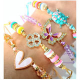 Pulsera Ajustable De Hilo Mayoreo De Pulseras 12pz