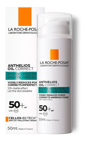 La Roche Posay Gel-crema Anthelios Oil Correct Fps50 50ml 