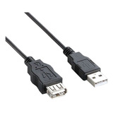 Cabo Extensor Usb 2.0 Am X Af 1,8mt