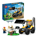 Kit Lego City 60385 Excavadora De Construcción (148 Piezas) 148