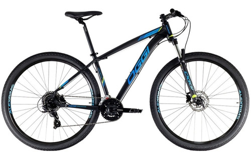 Bicicleta Mtb Aro 29 Oggi Hacker Hds 2021 - Preto / Azul