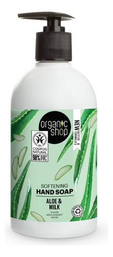 Jabón De Manos Con Aloe Vera Organic Shop