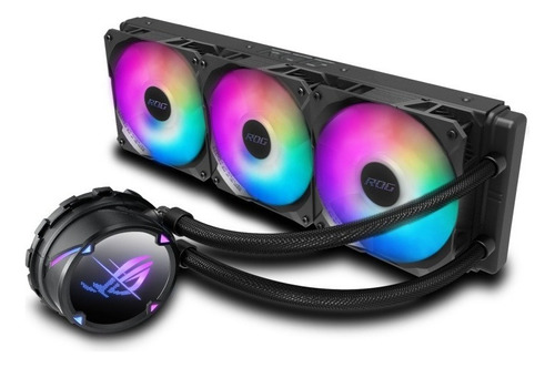 Disipador Liquido Cpu Asus 360mm Rog Strix Lc Ii 360 Arg /vc Led Argb