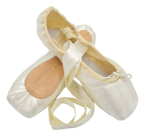 Zapatillas Puntas Ballet Con Cintas Profesional Arabesque 