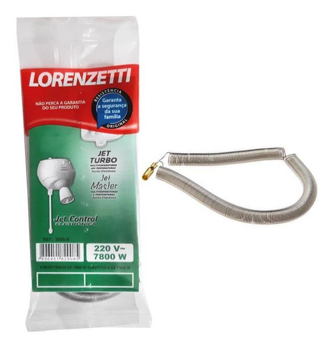 Resistência Lorenzetti Jet Control Eletrônica 220v 7800w