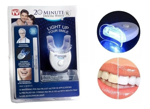 Blanqueador Dental 20 Minute Lámpara Uv Limpieza Dientes