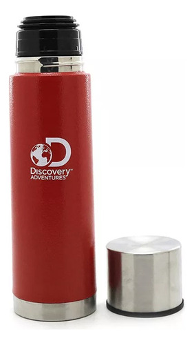 Termo Mate Acero Inoxidable Térmico Discovery 500ml Rojo