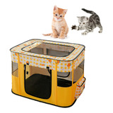 Parque De Juegos Plegable Para Mascotas, Casita Para Gatos,