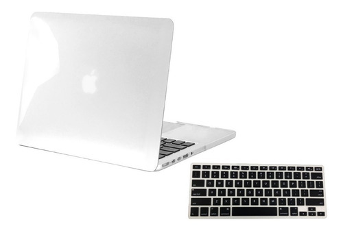 Kit Capa Case Macbook 11 12 13 15 + Película Teclado - Mac