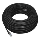 Cabo De Rede Furukawa Crimpado Preto Rj45 Cat6 10 Metros