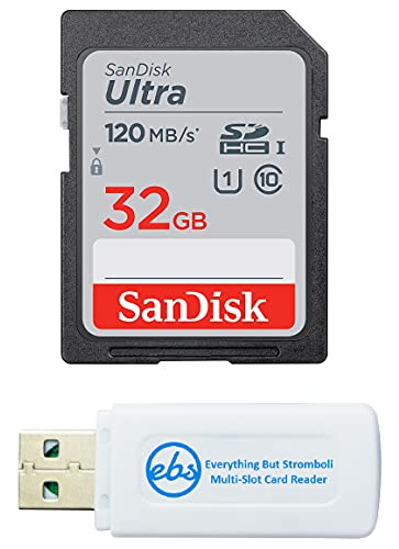 Tarjeta Memoria 32gb Sdhc Ultra Para Camaras Nikon +lector