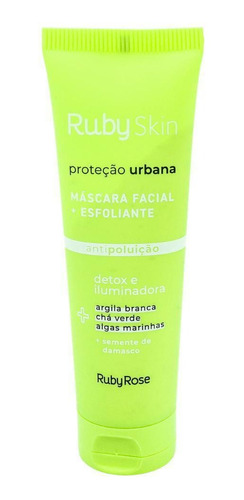 Máscara + Esfoliante Detox 50g | Antipoluição | Vegano