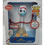 Toy Story 4 Forky Habla 11 Frases Ingles 18 Cm Disney Blanca