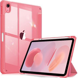 Funda Transparente Para iPad De Gen 10 (rosa)