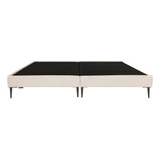 Base Cama King Size Dicasa Slim Beige Claro