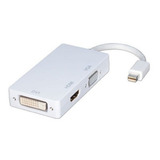 Adaptador Conversor Mini Display Port Vga Dvi Hdmi (3 En 1)