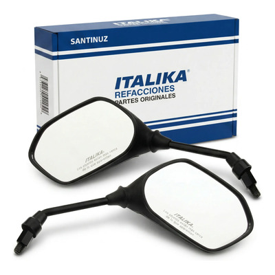 Espejos De Moto Italika Ft250, At125, At110, Ft180 F10010198