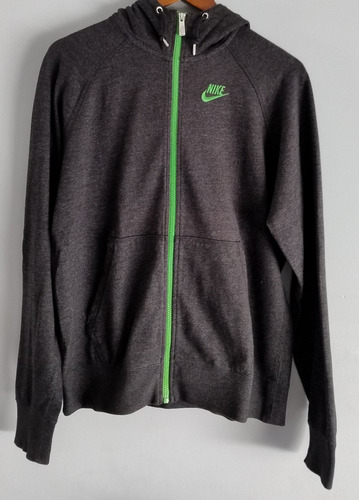 Buzo Nike Con Cierre Verde