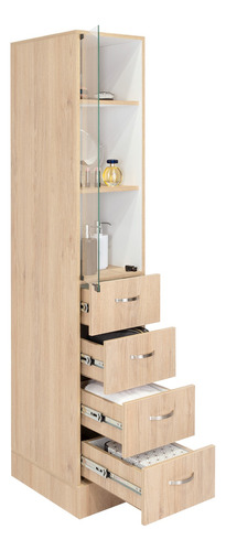 Mueble Auxiliar De Baño Picasso Beige