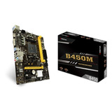 Mother B Biostar B450m Ddr4 Socket Am4 Hdmi Vga  Nueva