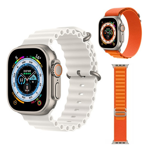 Smartwatch H11 Ultra Plus Para Apple/android + Correa Extra