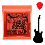 Encordoamento Guitarra 010 Top Heavy Slink Ernie Ball P02215