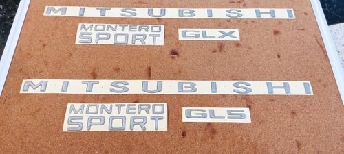 Kit Emblemas Montero Sport Glx Foto 3