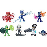 Pj Masks Juego De Figuras De Héroe Y Villano De Juguete