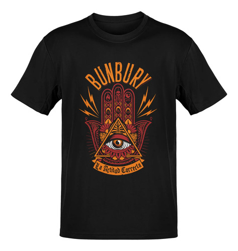 Playera Enrique Bunbury 25 Negra Disponible Todas Las Tallas