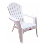 Sillon Reposera Country Exterior Plástico Jardin Colombraro 