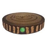 Rascador Carton Rodaja De Arbol Circular Gato Bagner 